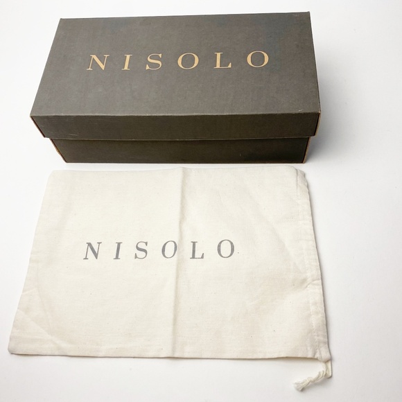 NEW Nisolo Women's Oliver Leather Oxford in Brandy, Size 7.5 EU 38 Leather Laced - Picture 2 of 8